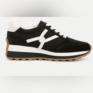 Veronica Beard Valentina Black/White Womens Sneakers Size 7.5